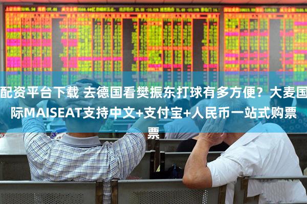配资平台下载 去德国看樊振东打球有多方便？大麦国际MAISEAT支持中文+支付宝+人民币一站式购票